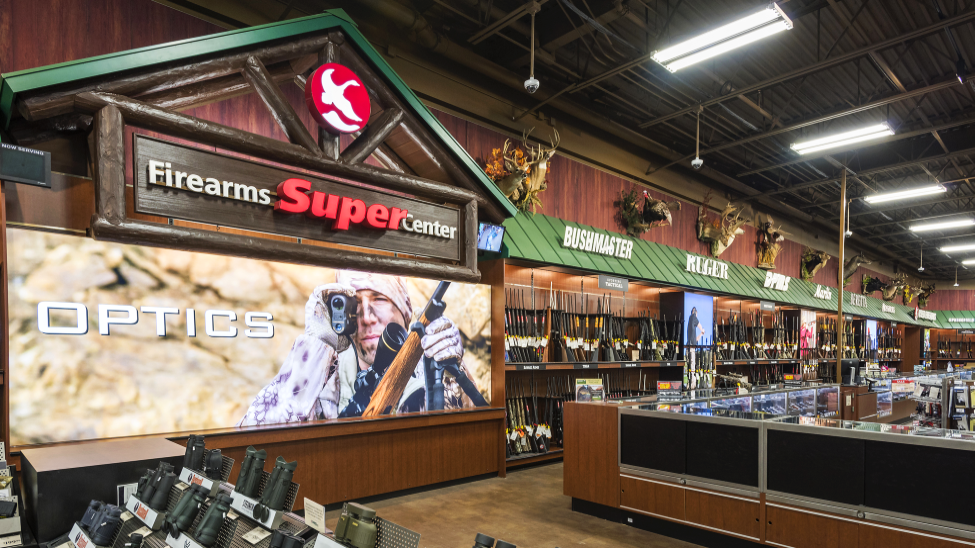 Gander Outdoors Retail Graphics and Signage Moss