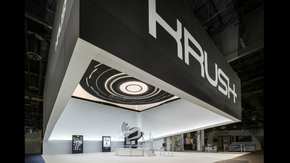 KRUSH Exhibit Booth