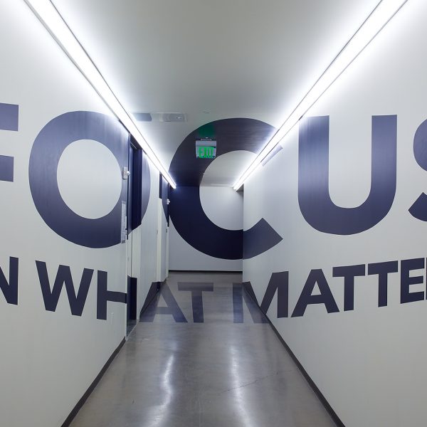 LinkedIn Focus On What Matters office graphic