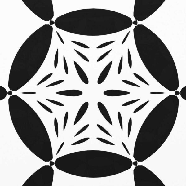 Panel Wall Tile Snowflake C