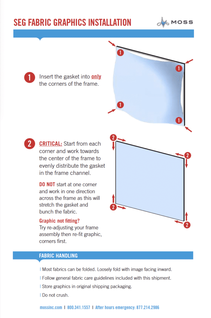 SEG installation instructions