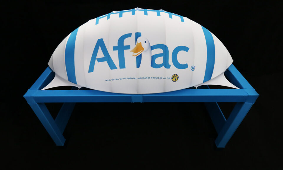 Aflac Custom Football for SEC Nation