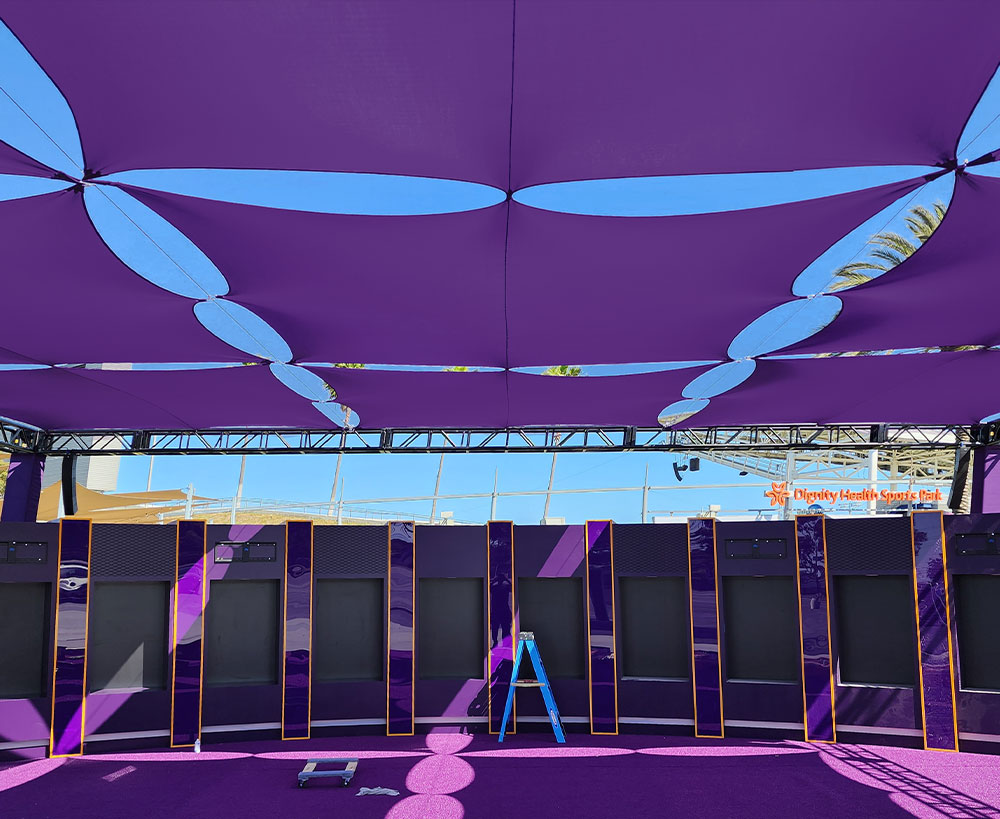 outdoor flat panel sails