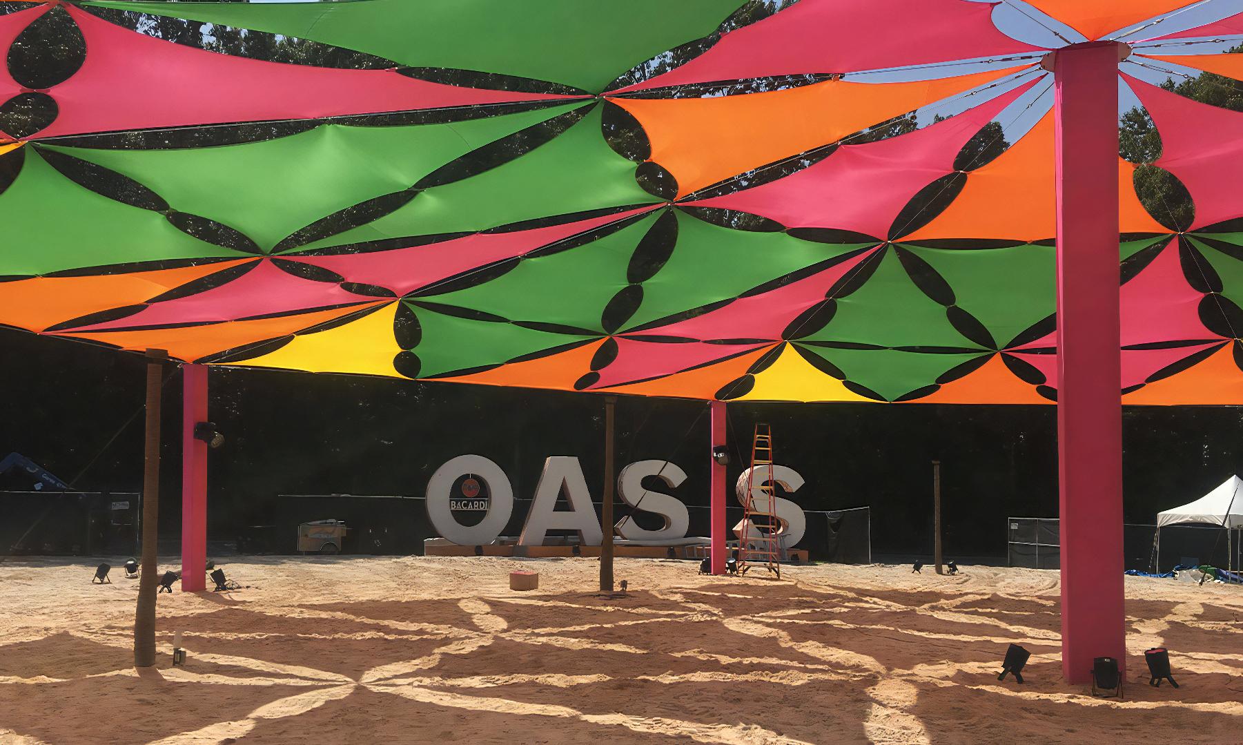 shade structures for festivals