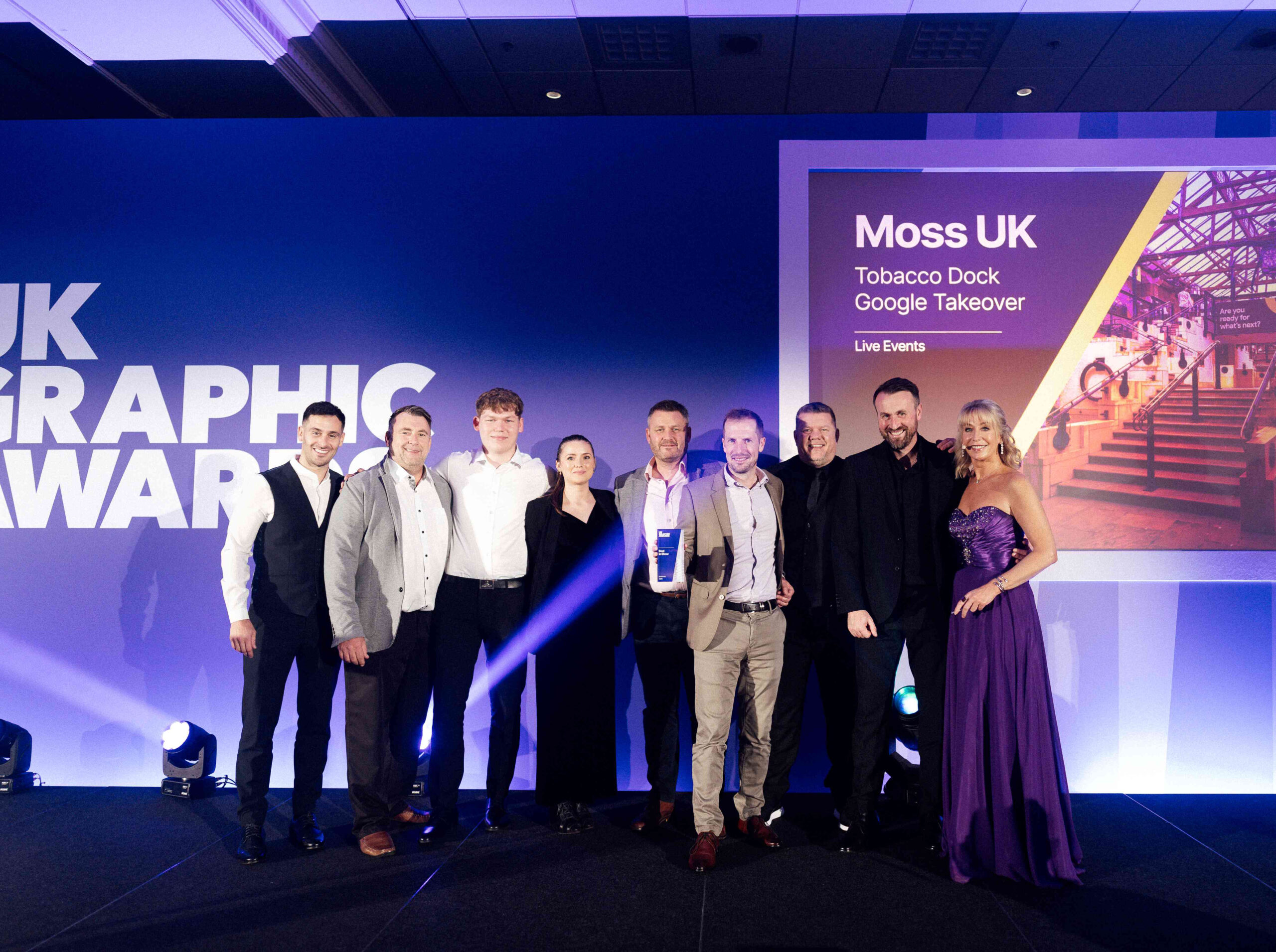 UK graphic awards 2024 Moss