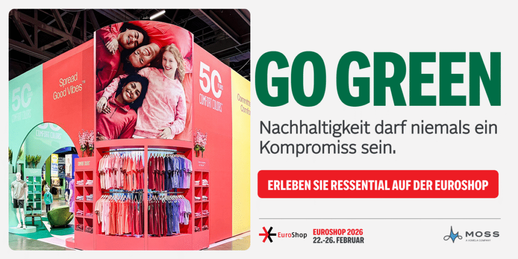 GO GREEN with Moss at EuroShop Web Banner