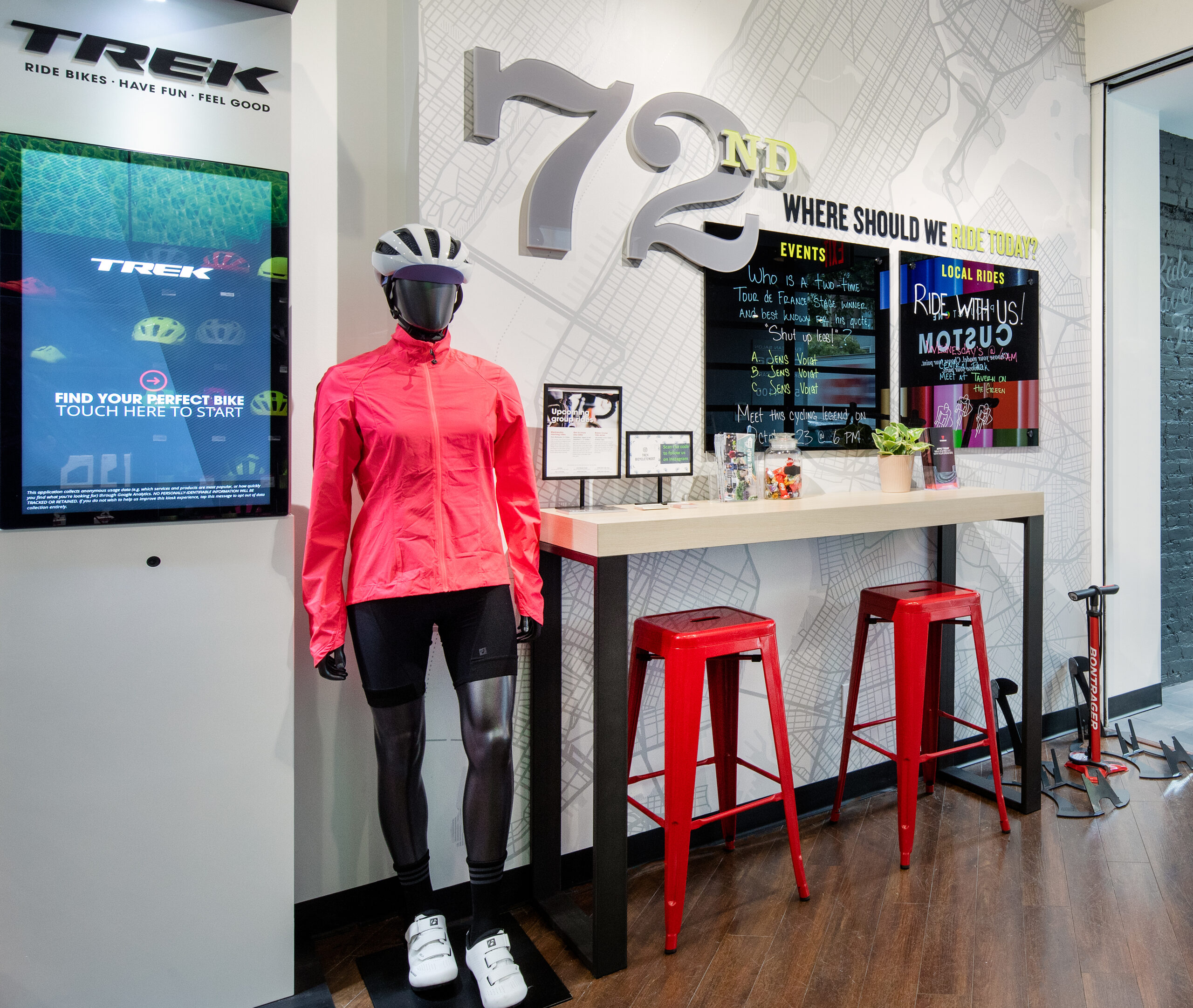 pop up retail signage
