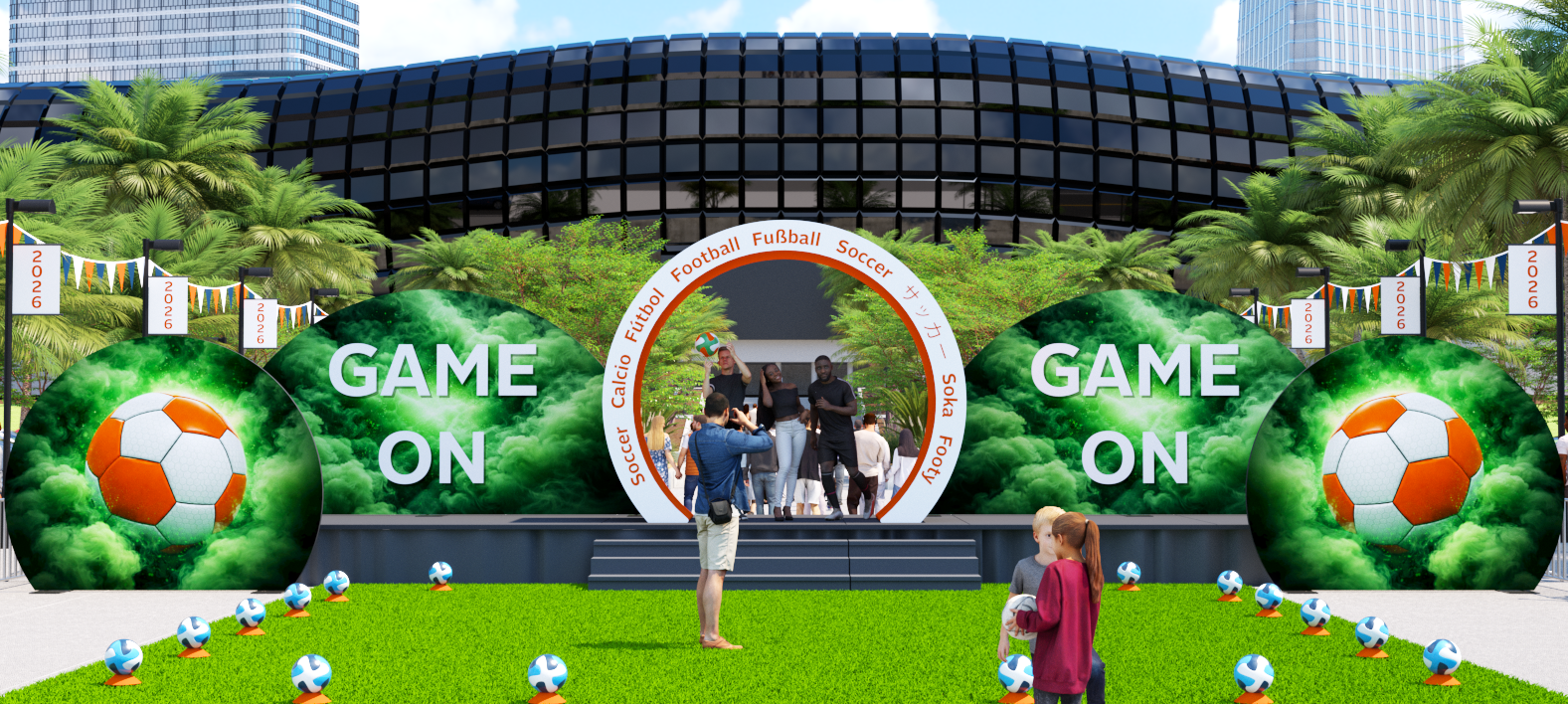 Sports event activation