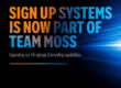 sign up systems and moss
