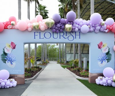 Flourish Truss Banner